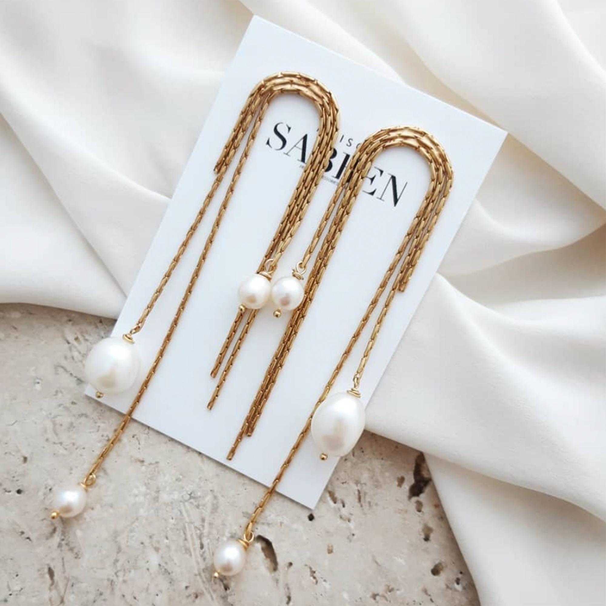 maison-sabben-ohrringe-roche-gold-earrings-2 Maison Sabben Earrings ROCHE