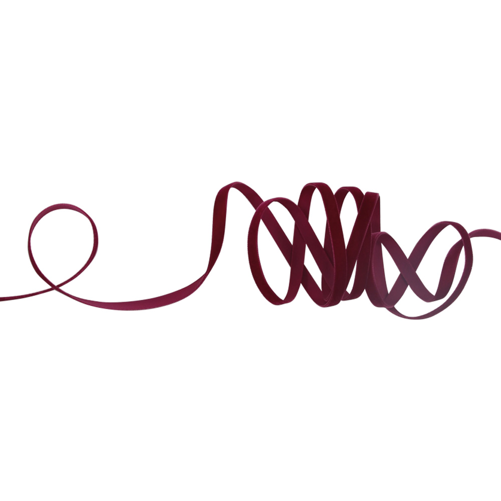 silk-and-linen-velvet-ribbon-samtband-9mm-col.390-bordeaux silk-and-linen-samtband-9mm-bordeaux-red