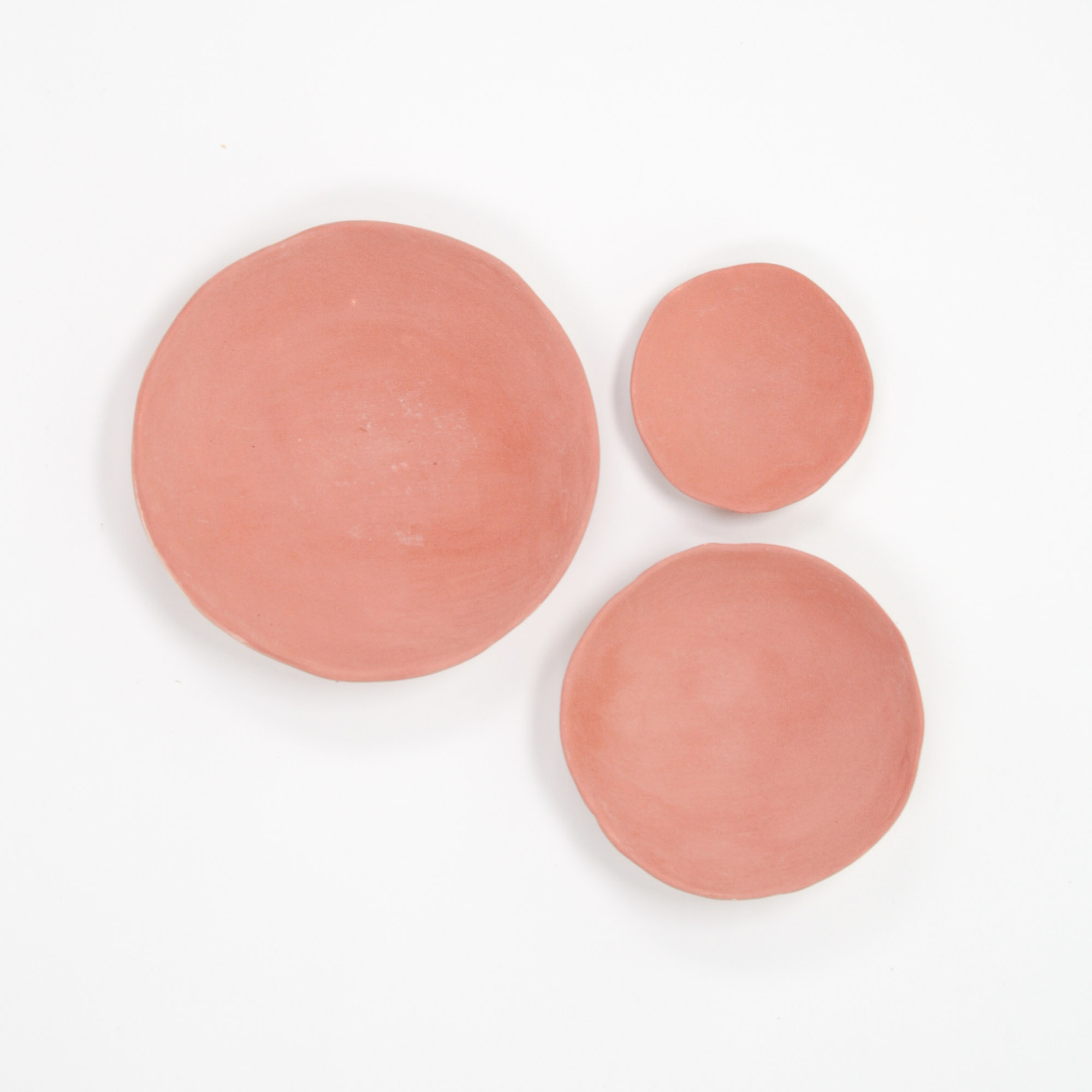 magnolias-on-silk-stylingschalen-styling-set-dishes-flatlay-terrakotta-1 Styling Dish Set ENGOBE - Set of 3 | terracotta matte