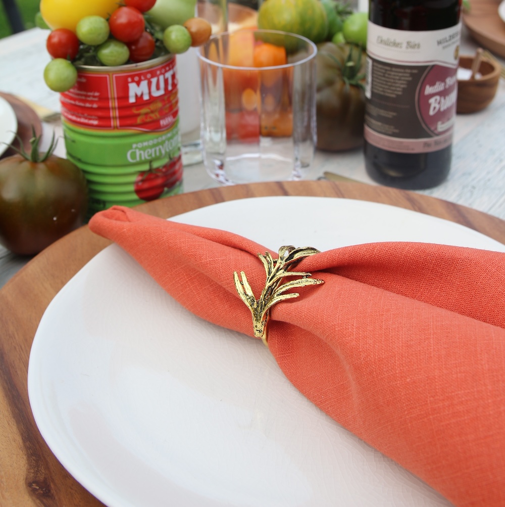 Napkin Rings HERBS, 4 pcs-Set