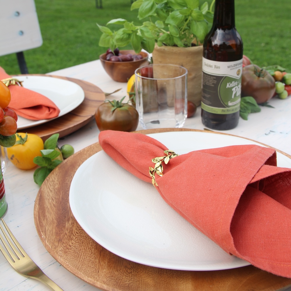 Napkin Rings HERBS, 4 pcs-Set