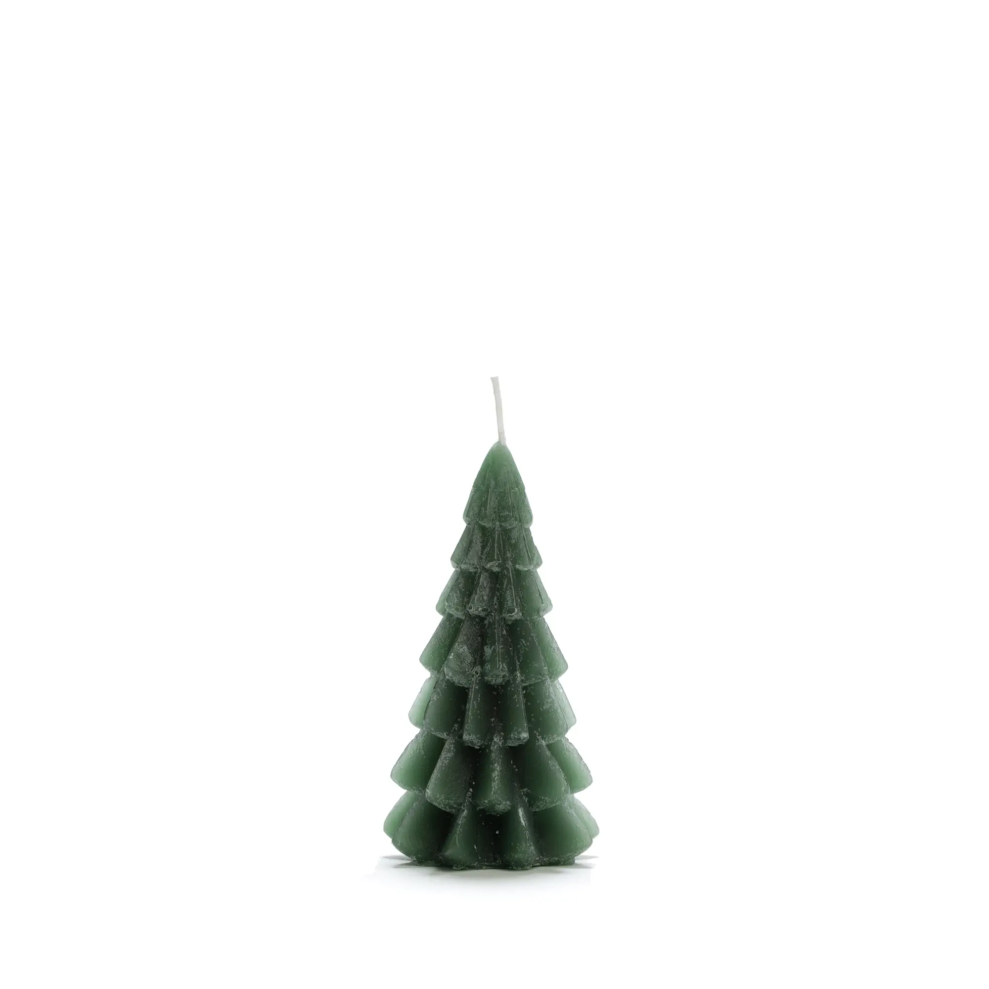 Weihnachtsbaumkerze TANNENGRÜN, ø 10 x 20 cm | rustik lys Weihnachtsbaumkerze TANNENGRÜN, ø 10 x 20 cm | rustik lys